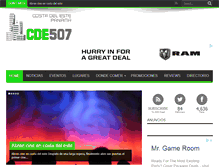 Tablet Screenshot of costadeleste507.com